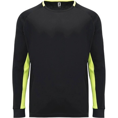 Roly pánsky a detský brankársky dres Porto Black/Fluor yellow