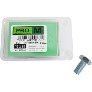 Pro m МАШИНЕН БОЛТ 4 БРОЯ pro m (3800160901202)