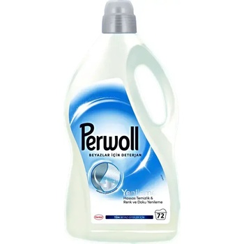 Perwoll White & Fiber течен препарат за бяло пране 72 пранета