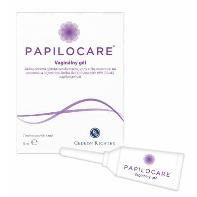 PAPILOCARE vaginálny gél 7x5 ml