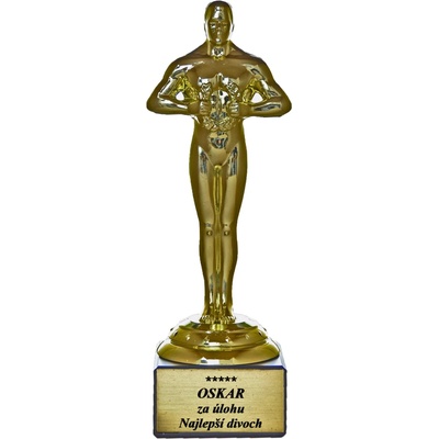 Soška Oscar za úlohu Najlepší divoch