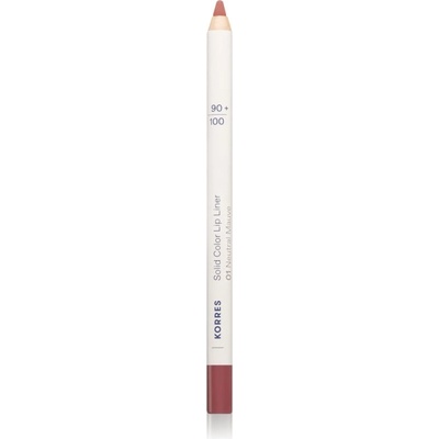 Korres Solid Color Lip Liner молив-контур за устни цвят 01 Neutral Mauve 1.2 гр