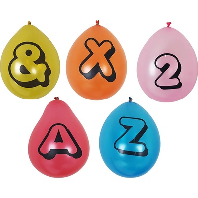 Balón farebný Symbol 30cm