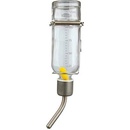 Trixie Skleněná napáječka s kovovým pítkem pro pískomily a křečky 125 ml