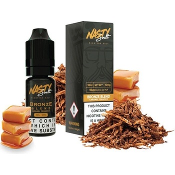 nasty juice tobacco bronze Nasty juice Salt Tobacco Bronze Blend 10 ml 10 mg