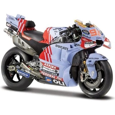 Maisto - Мотоциклет, Gresini Racing 2024, 93 Марк Маркес, 1: 18