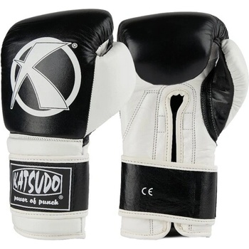 Katsudo Боксови ръкавици Katsudo FIGHT, черно и бяло (Kat_1011.BW)
