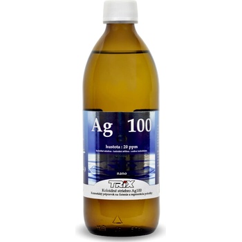 Natural Pharm Koloidné striebro Ag 100 20ppm 500 ml