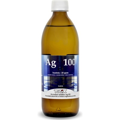 Natural Pharm Koloidné striebro Ag 100 20ppm 500 ml