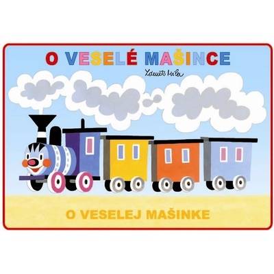 Omaľovánka A5 Akim O veselej mašinke