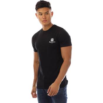 AQUASCUTUM Тениска AQUASCUTUM Logo T-Shirt - Black/White