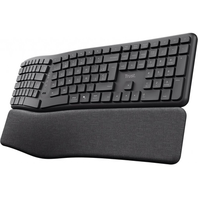 Trust Keyra Ergonomic Multidevice Wireless Keyboard 25459