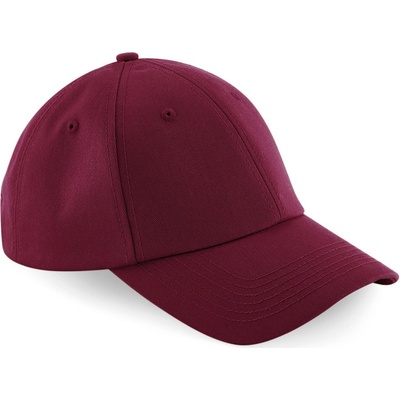 Beechfield B59 6 panelová baseballová "Authentic" 53.0059 burgundy