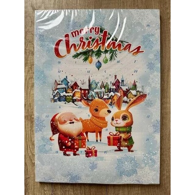 Millano Adventní kalendář Merry Christmas 50g