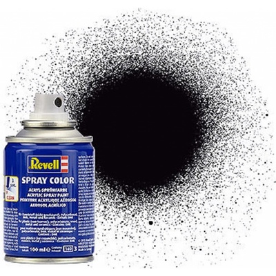 Revell akrylová matná - Černá (Black) - č. 08