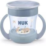 Nuk Тренировъчна чаша NUK First Choice - Mini Magic Cup Night, 160 ml, 6 м+, хипо, синя (10255732)