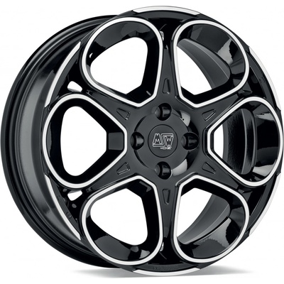 MSW 83 7.5x18 5x110 ET36 black polished