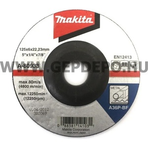 Makita 125 mm A-80933