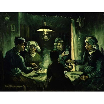 Obrazy - Gogh, Vincent van: Jedlíci brambor - reprodukce obrazu