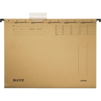 Leitz Папка LEITZ Alpha Standard A/4 картон естествен 25 бр. в кутия 19150000 (19150000)