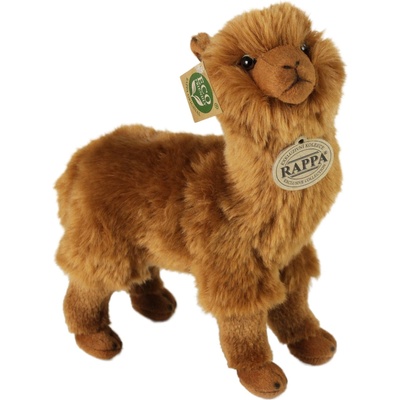 Rappa Плюшена играчка Rappa Еко приятели - Лама, 23 cm, кафява (221710)