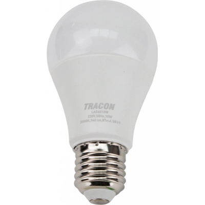 Tracon electric LED žiarovka guľa E27 10W teplá s chipom LAS6010W