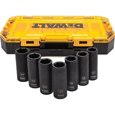 Dewalt 1/2 Deep Impact Socket Set 7ks