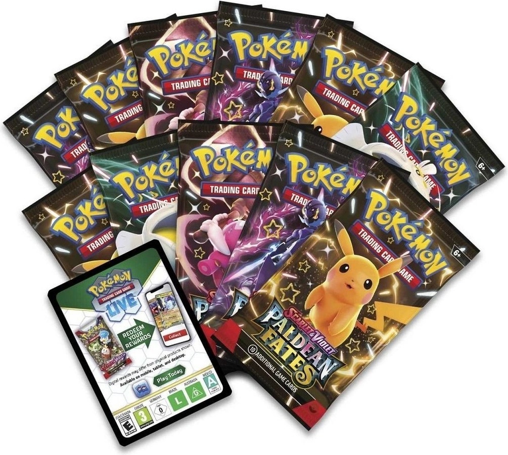 Pokémon TCG Paldean Fates Elite Trainer Box 10 ks - Heureka.cz