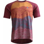 Zimtstern Фланелка с къс ръкав за колоездене Zimtstern Braapz Shirt S/S Cycling jersey - Windsor Wine (056-3174-0311)