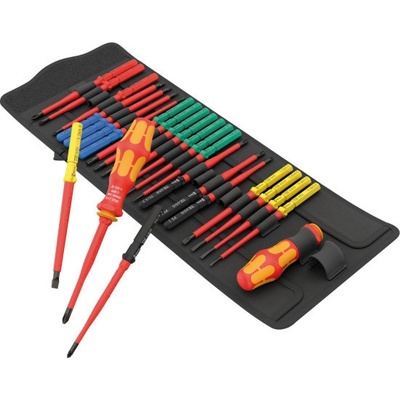 Wera 006617 Rukojeti Kraftform Kompakt VDE Big Pack 1 s výměnnými čepelemi (Sada 26 dílů)