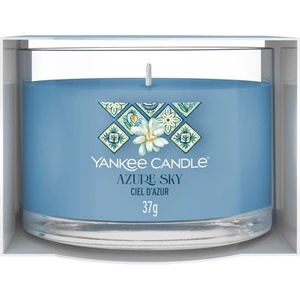 Yankee Candle СВЕЩ YANKEE AZURE SKY ОБРОЧНА СВЕЩ, ПЪЛНЕНА ОТ СТЪКЛО