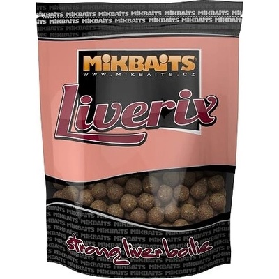 Mikbaits Liverix Boilies Prefíkaná mušľa 1kg 24mm