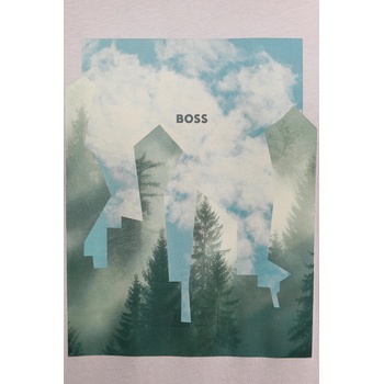 BOSS Orange Памучна тениска BOSS Orange Te_Cover (50556024)