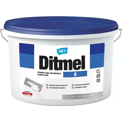 Het Ditmel S disperzní tmel pro interiéry 18 kg bílá