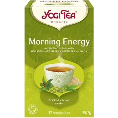 Yogi Tea Bio Ranní energie 17 x 2,1 g