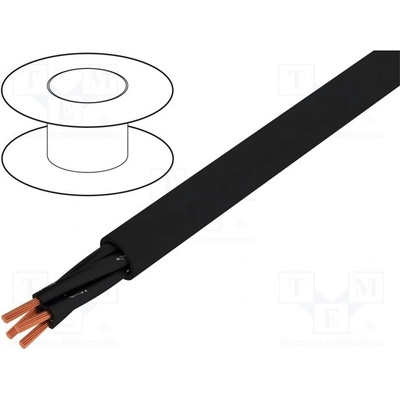 Helu 11636 Vodič OZ-500-BK OZ 4x0,75mm2 nestíněný 300V,500V Cu lanko