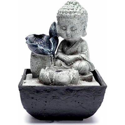 Nefertitis Pokojová fontána Malý Buddha 18,8 cm – Zboží Dáma