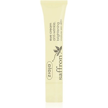 Ziaja Saffron protivráskový rozjasňujúci očný krém Mature Skin 60+ 15 ml
