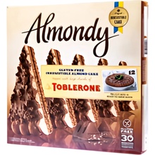 Almondy Toblerone bezlepkové krájené mražené 1 kg