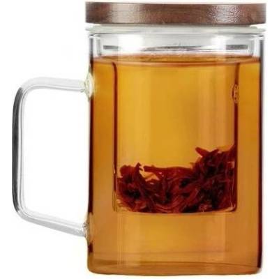 Design Vialli Soho sklenice na čaj s filtrem 350 ml