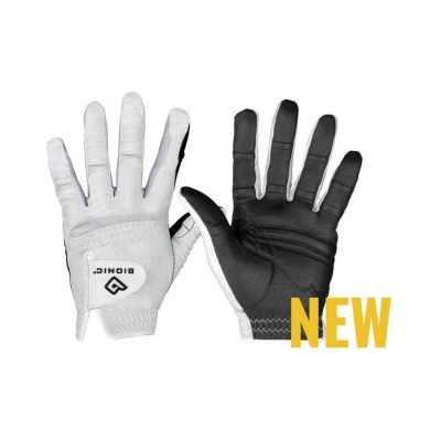 Bionic Gloves RelaxGrip 2:0 Mens Golf Glove Ľavá Čierna/Biela M