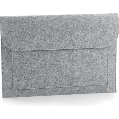 BagBase Plstěné pouzdro BG725 Grey Melange 26 x 17 cm