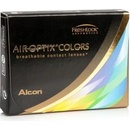 Alcon Air Optix colors Brown barevné měsíční nedioptrické 2 čočky