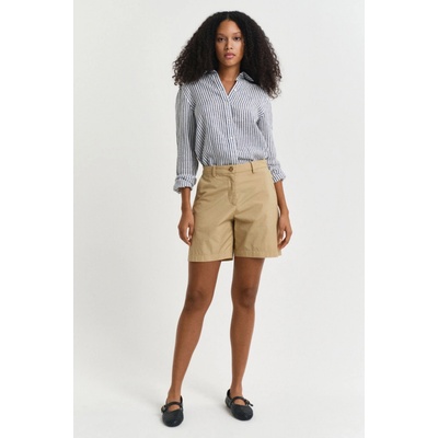 Gant ŠORTKY LIGHTWEIGHT CHINO SHORTS OAK BEIGE