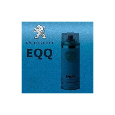 PEUGEOT EQQ FRENCH BLUE metalická barva Sprej 400ml
