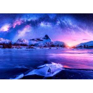 Enjoy - Puzzle Milky Way over Lofoten Island, Norway - 1 000 piese
