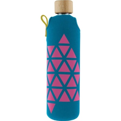 Drinkit skleněná lahev polygonka 330 ml