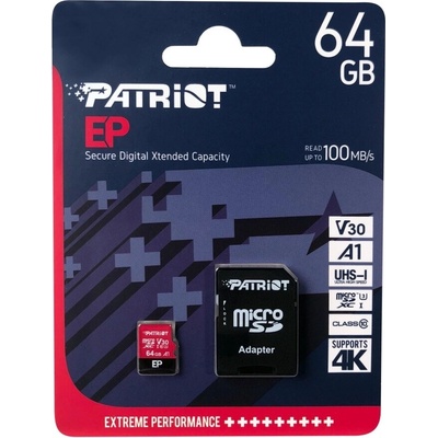 Patriot microSDXC class 10 64GB PEF64GEP31MCX