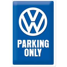 Postershop Plechová cedule: VW Parking Only - 30x20 cm