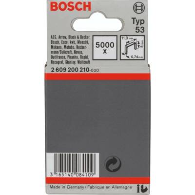 Bosch Sponky typ 53, L 8 mm, 5000 ks 2609200210